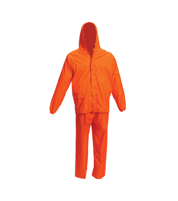 Rubberised 2 pc Rainsuit