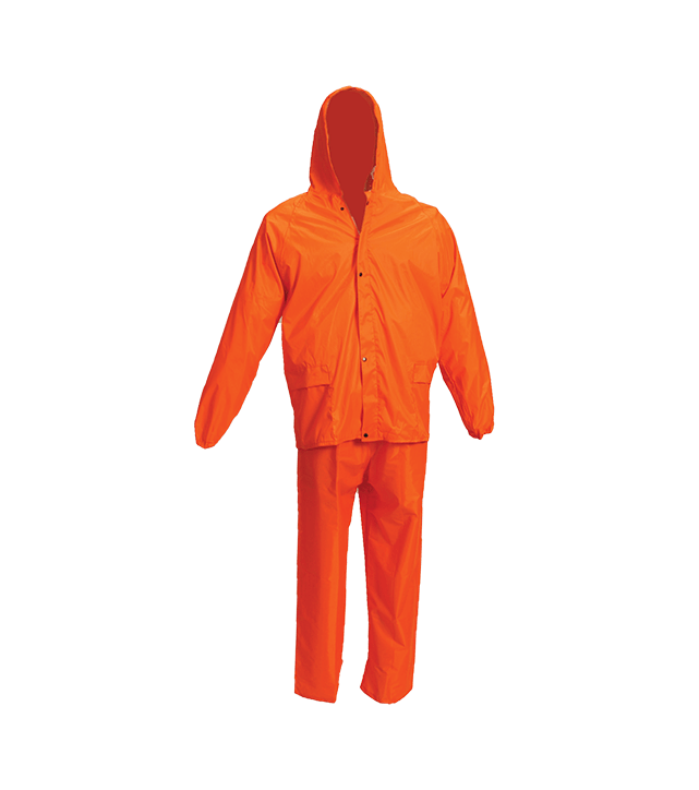 Rubberised 2 pc Rainsuit